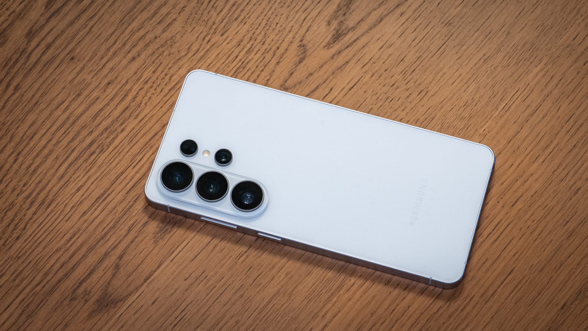 a photo of the galaxy s26 ultra, facedown