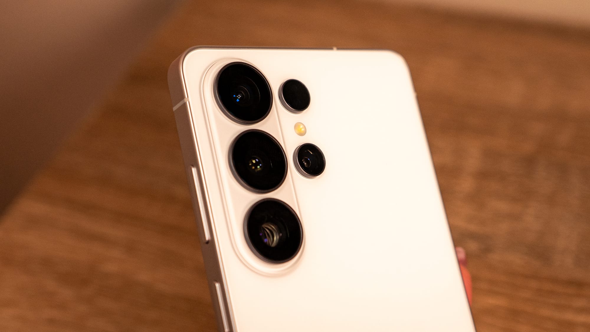 A photo of the back of the Galaxy S26 Ultra