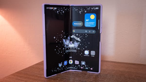 A photo of the Z Fold 7 
