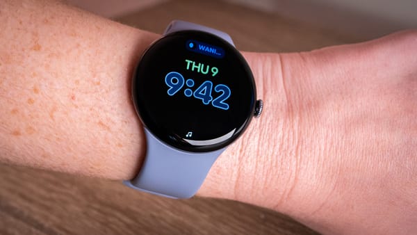 A photo of a person wearing the Pixel Watch 4